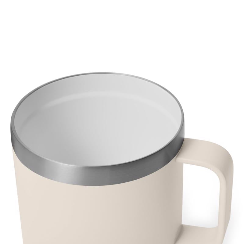YETI Rambler 14 oz Cape Taupe BPA Free Ceramic Lined Stackable Mug with MagSlider Lid