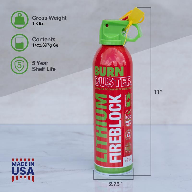 BurnBuster Fire Extinguisher For Household