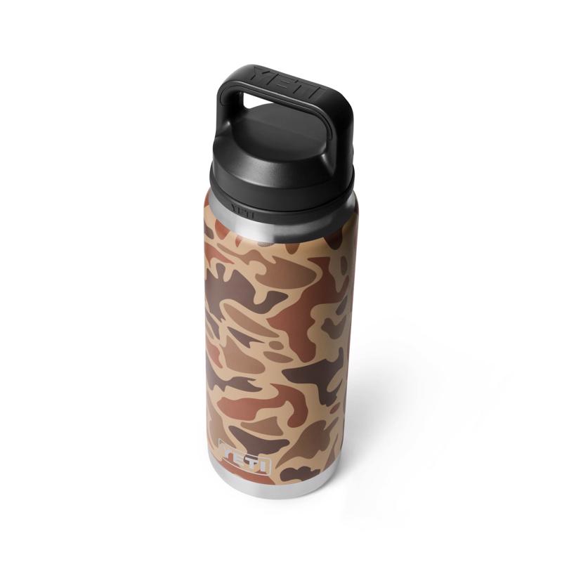 YETI Rambler 26 oz Wetlands Camo BPA Free Bottle with Chug Cap