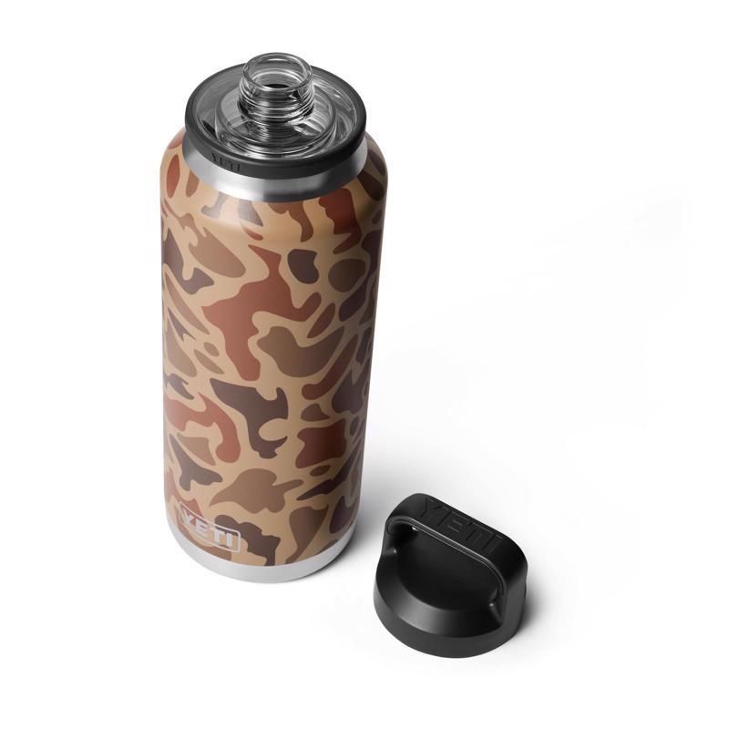 YETI Rambler 36 oz Wetlands Camo BPA Free Bottle with Chug Cap