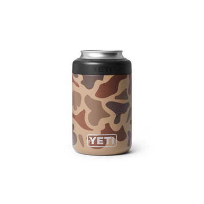 YETI Rambler 12 oz Wetlands Camo BPA Free Colster Can Insulator