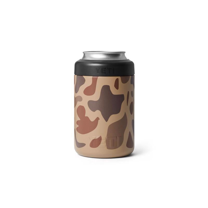 YETI Rambler 12 oz Wetlands Camo BPA Free Colster Can Insulator