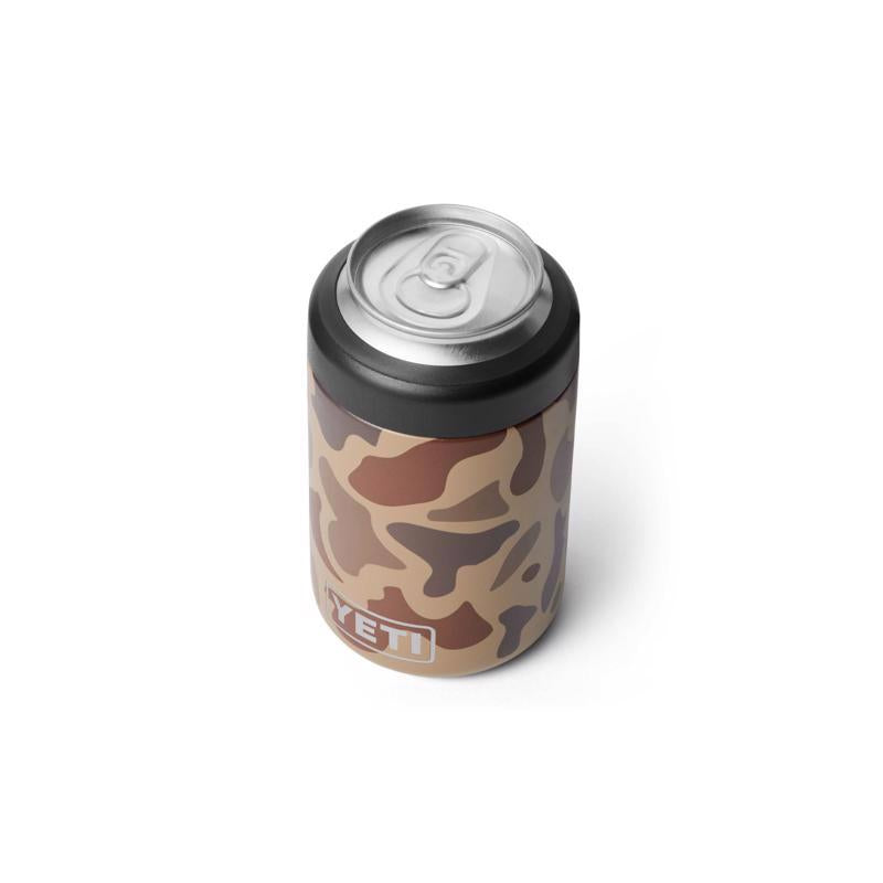 YETI Rambler 12 oz Wetlands Camo BPA Free Colster Can Insulator
