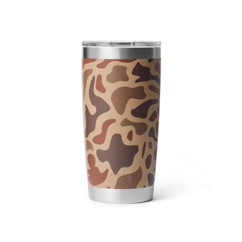 YETI Rambler 20 oz Wetlands Camo BPA Free Tumbler with MagSlider Lid