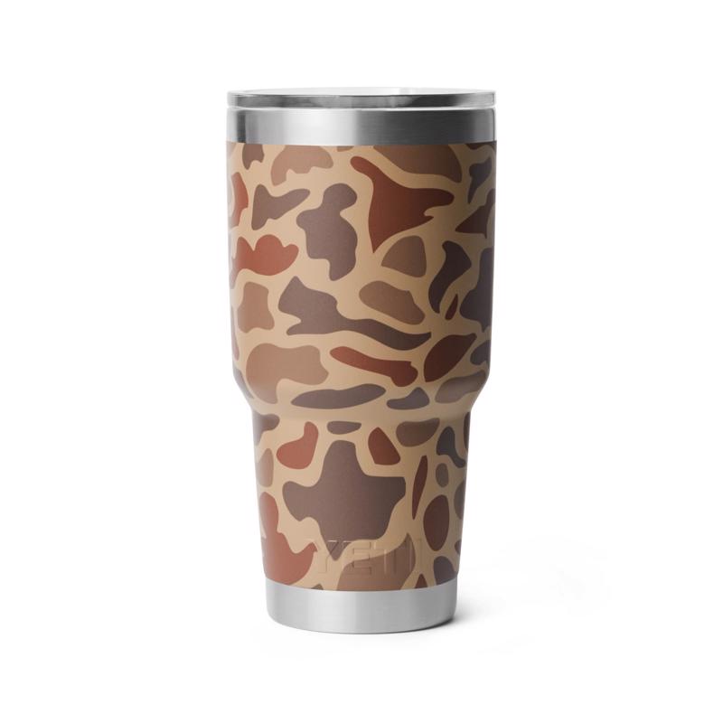 YETI Rambler 30 oz Wetlands Camo BPA Free Tumbler with MagSlider Lid