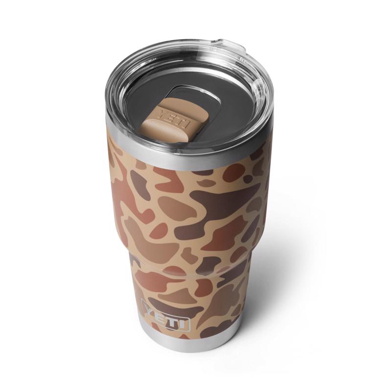 YETI Rambler 30 oz Wetlands Camo BPA Free Tumbler with MagSlider Lid