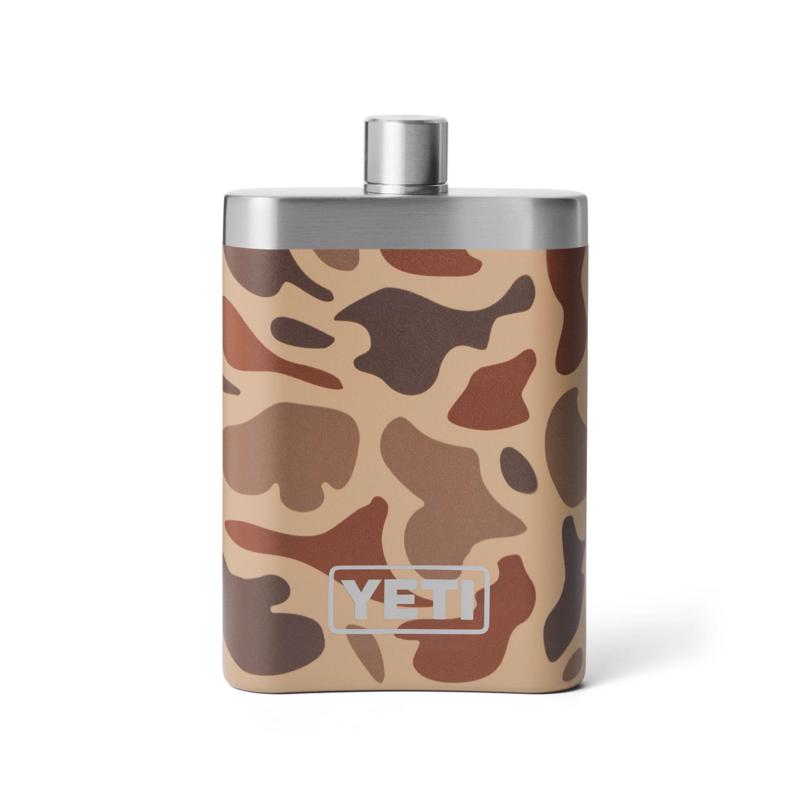 YETI 7 oz Wetlands Camo Stainless Steel Flask