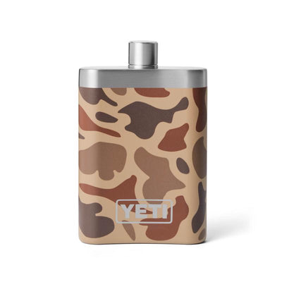 YETI 7 oz Wetlands Camo Stainless Steel Flask