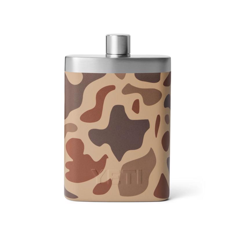 YETI 7 oz Wetlands Camo Stainless Steel Flask