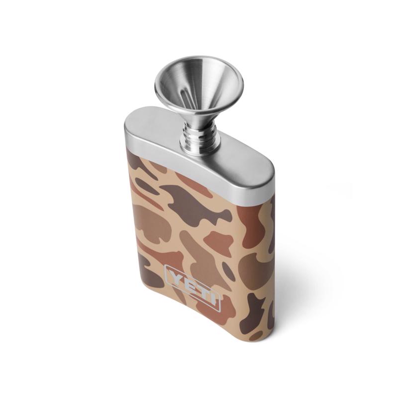 YETI 7 oz Wetlands Camo Stainless Steel Flask