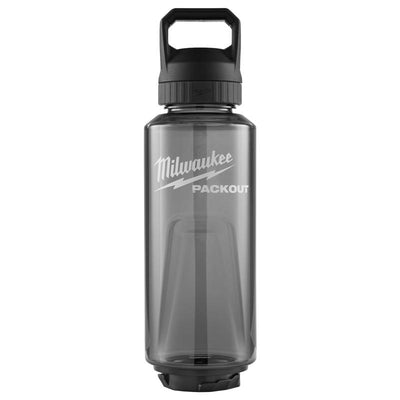 Milwaukee 48 oz Black BPA Free Bottle with Chug Cap