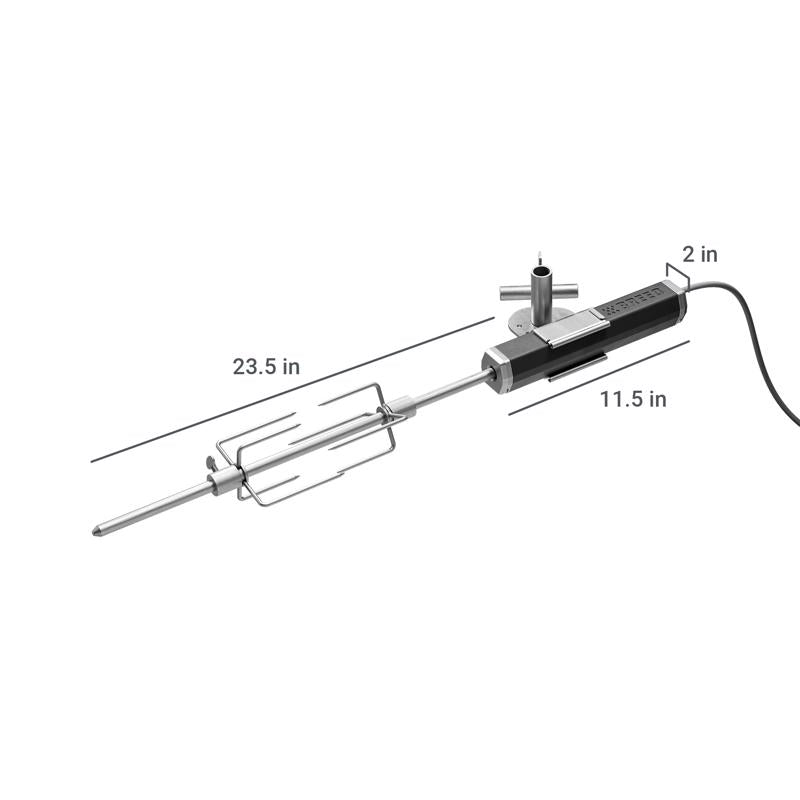 Breeo Aluminum Rotisserie Kit 35 in. L X 2 in. W