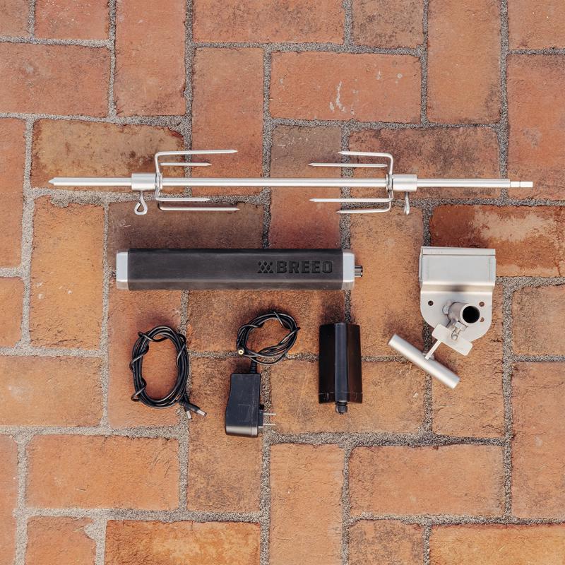 Breeo Aluminum Rotisserie Kit 35 in. L X 2 in. W
