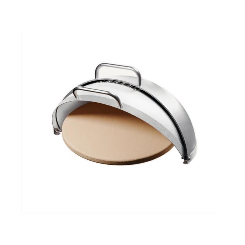 Breeo Cordierite Stone/Stainless Steel Grill Dome 20 in. W