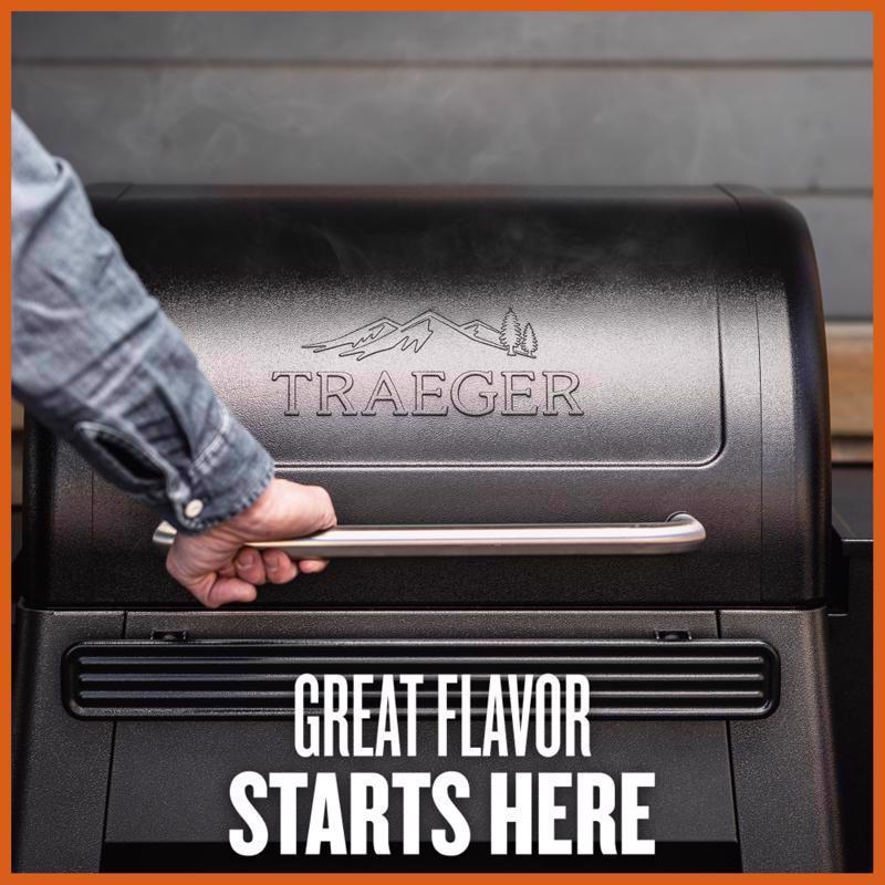 Traeger Westwood Wood Pellet WiFi Grill and Smoker Black/Silver