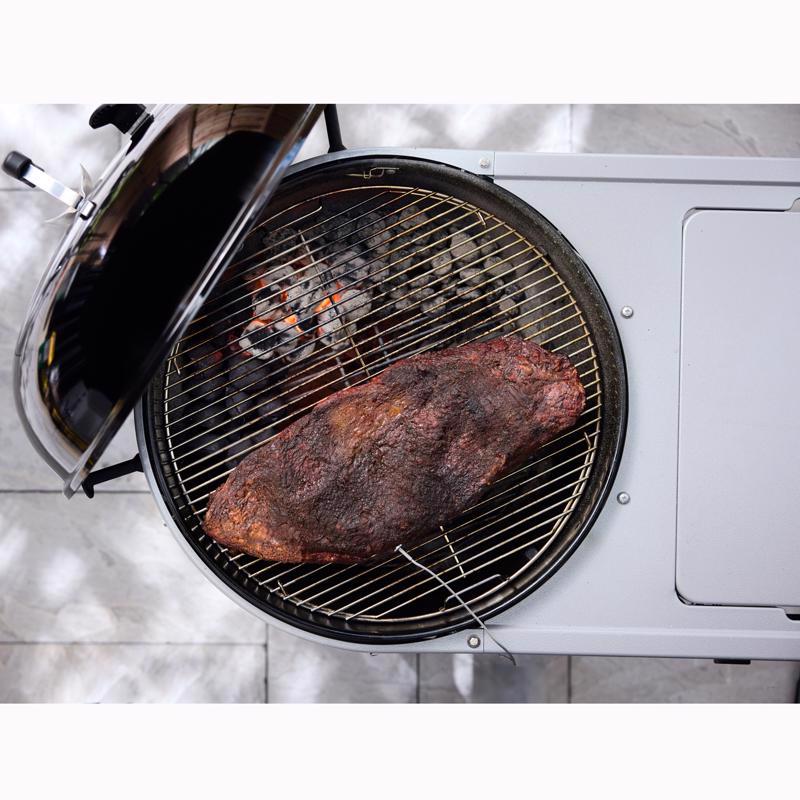 Weber 22 in. Performer Premium Smart Charcoal Grill Black