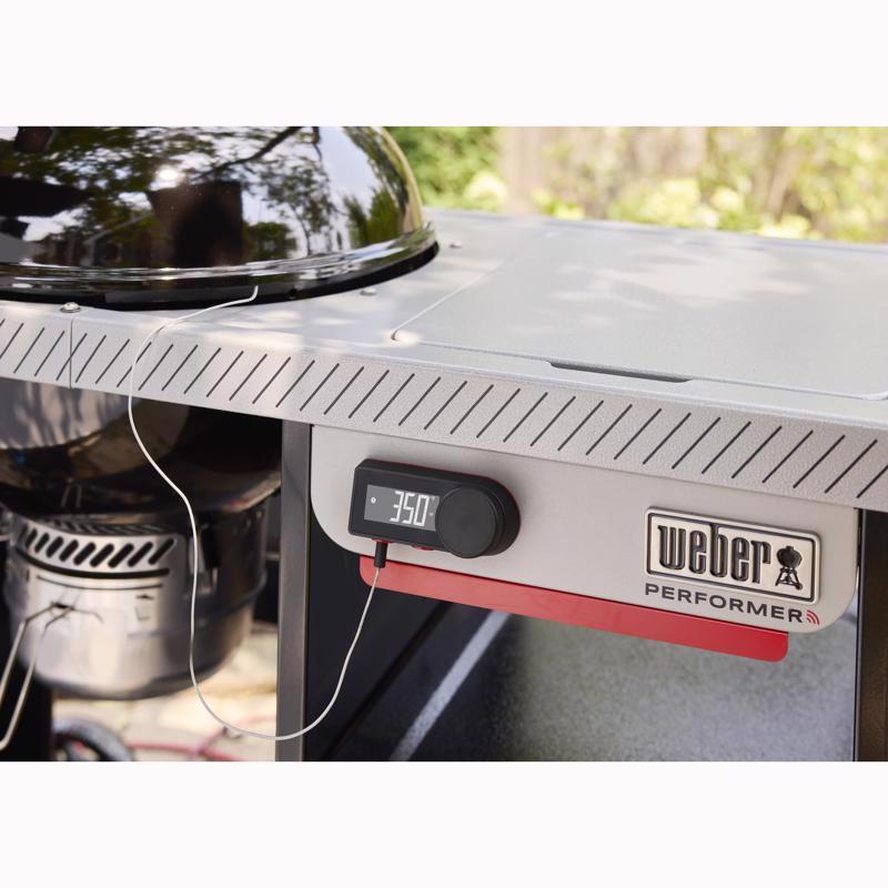 Weber 22 in. Performer Premium Smart Charcoal Grill Black