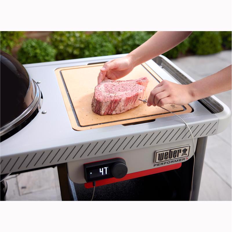 Weber 22 in. Performer Premium Smart Charcoal Grill Black