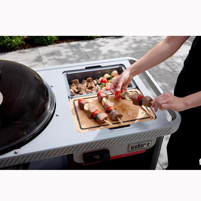 Weber 22 in. Performer Premium Smart Charcoal Grill Black
