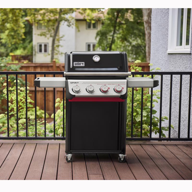 Weber Spirit E-425C 4 Burner Liquid Propane Grill Black