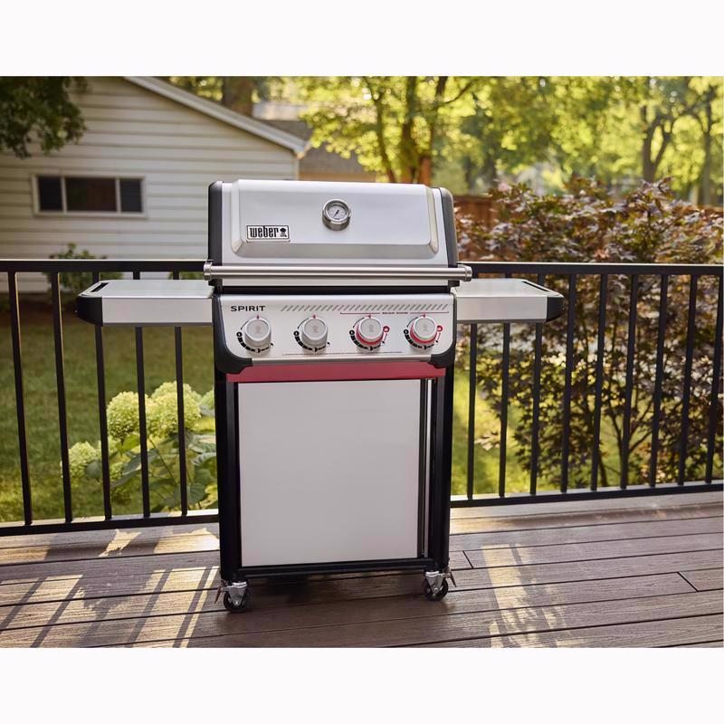 Weber Spirit S-425C 4 Burner Natural Gas Grill Stainless Steel