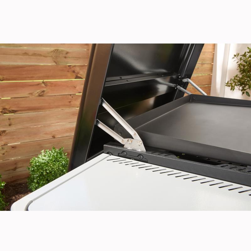 Weber 36" Slate 4 Burner Liquid Propane Outdoor Griddle Black