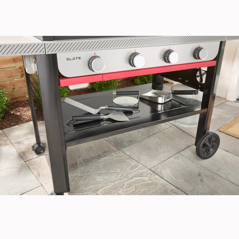 Weber 36" Slate 4 Burner Liquid Propane Outdoor Griddle Black