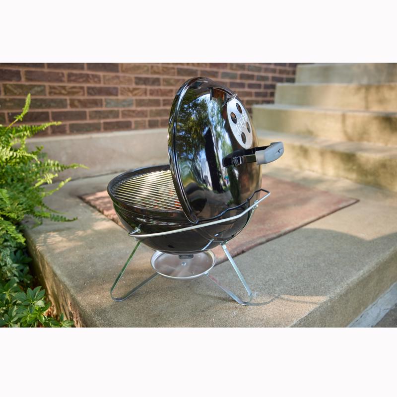 Weber 14 in. Smokey Joe Charcoal Charcoal Grill Black