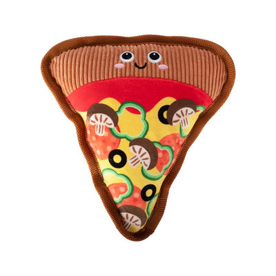Pet Shop by Fringe Studio Multicolored Plush Feeling Cheesy Durable Dog Toy