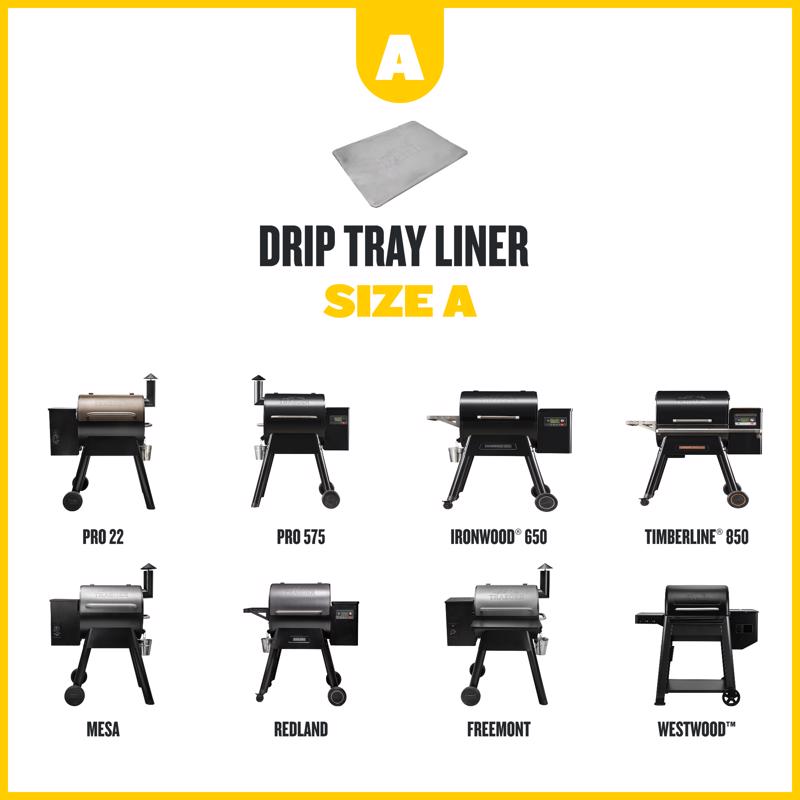 Traeger Aluminum Drip Tray Liner For Traeger Size A