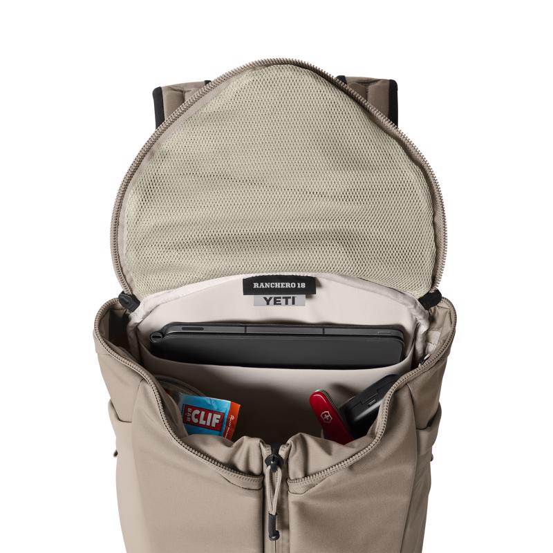 YETI Ranchero 18L Cape Taupe Backpack 16.97 in. H X 10.9 in. W