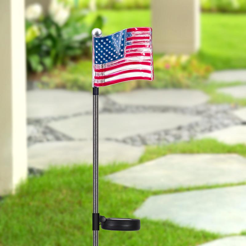 Exhart Assorted Acrylic/Metal 27 in. H Yard Stake