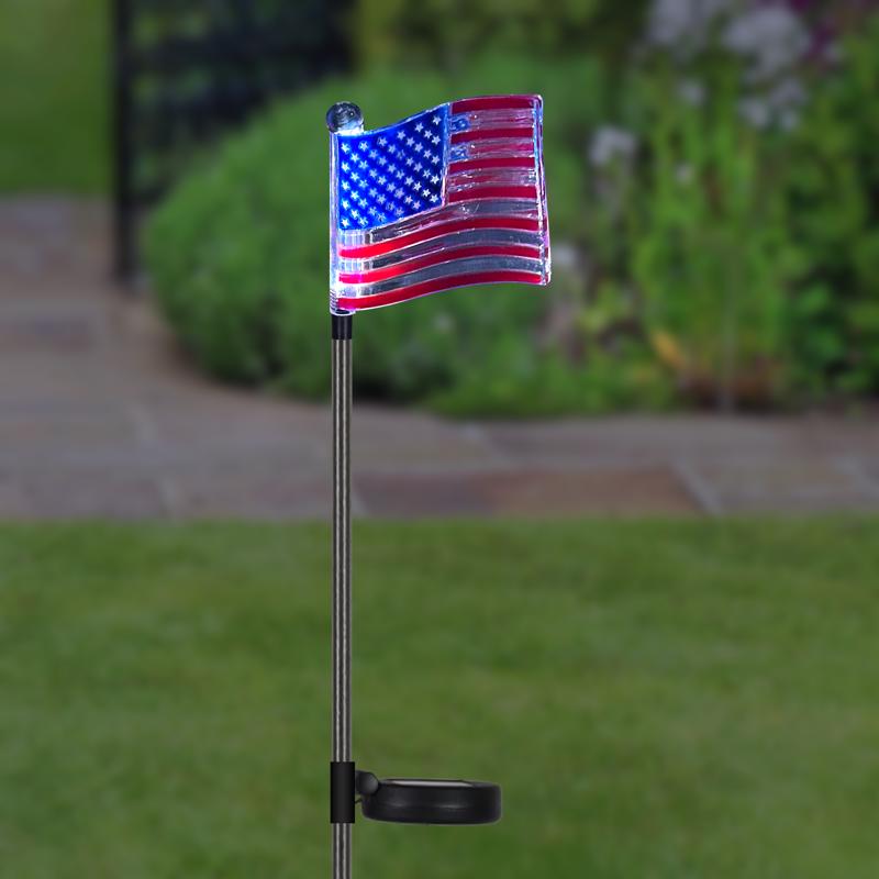 Exhart Assorted Acrylic/Metal 27 in. H Yard Stake
