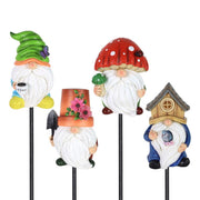 Exhart Assorted Metal/Resin 9 in. H Planter Stake