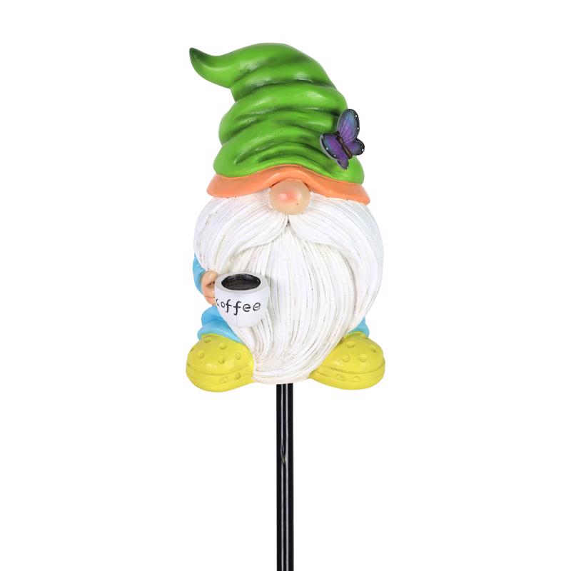Exhart Assorted Metal/Resin 9 in. H Planter Stake