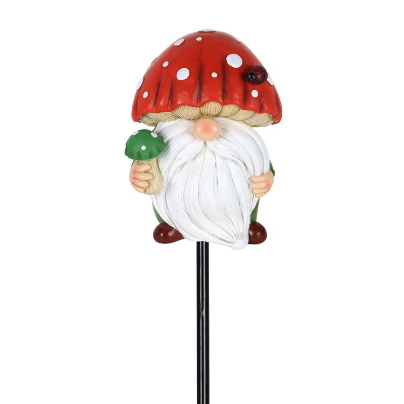 Exhart Assorted Metal/Resin 9 in. H Planter Stake