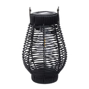 Exhart Black Plastic 14 in. H Lantern