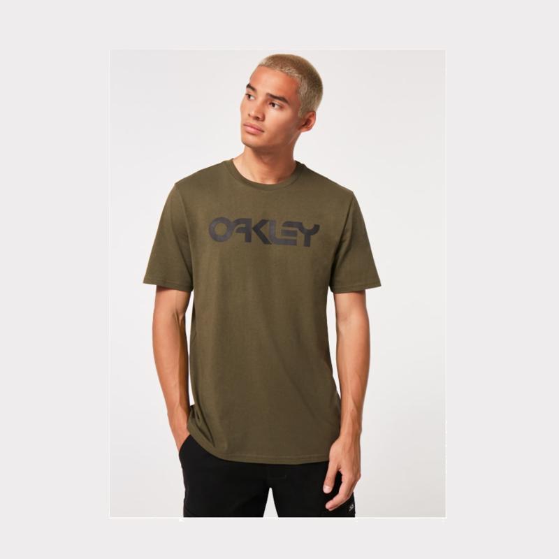 Oakley XXL Short Sleeve Men's Crew Neck Brush/Black Mark II Tee 2.0 Tee Shirt