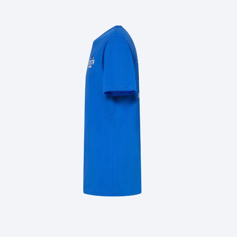 Costa L Short Sleeve Men's Crew Neck Royal Blue Prado Tee Shirt