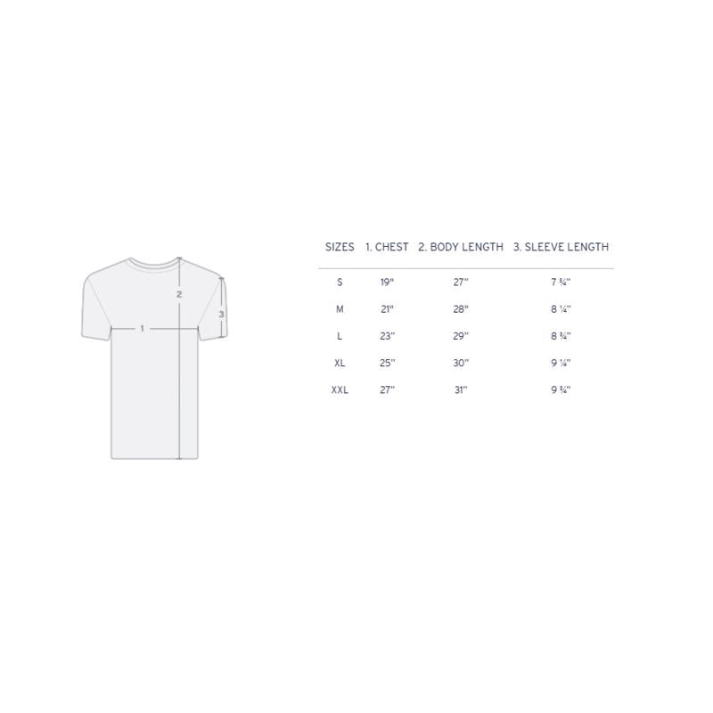 Costa L Short Sleeve Men's Crew Neck Washed Black Species Shield Tee Shirt