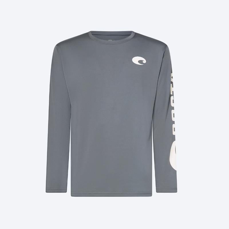 Costa L Long Sleeve Men's Crew Neck Shark Technical Crew Tee Shirt