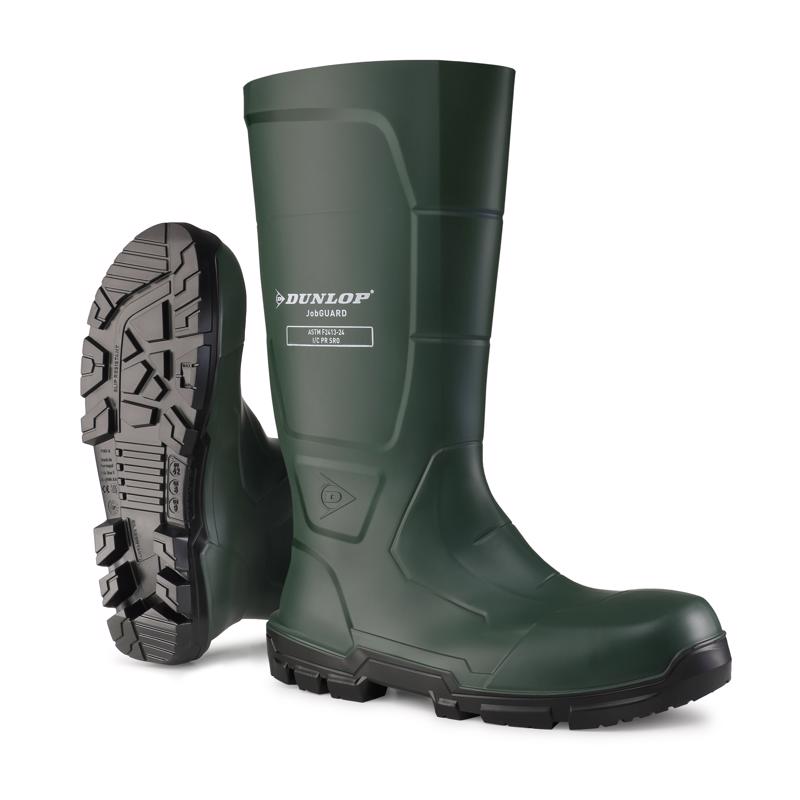 Dunlop Men's PVC Acifort Boots Green 13 US Waterproof