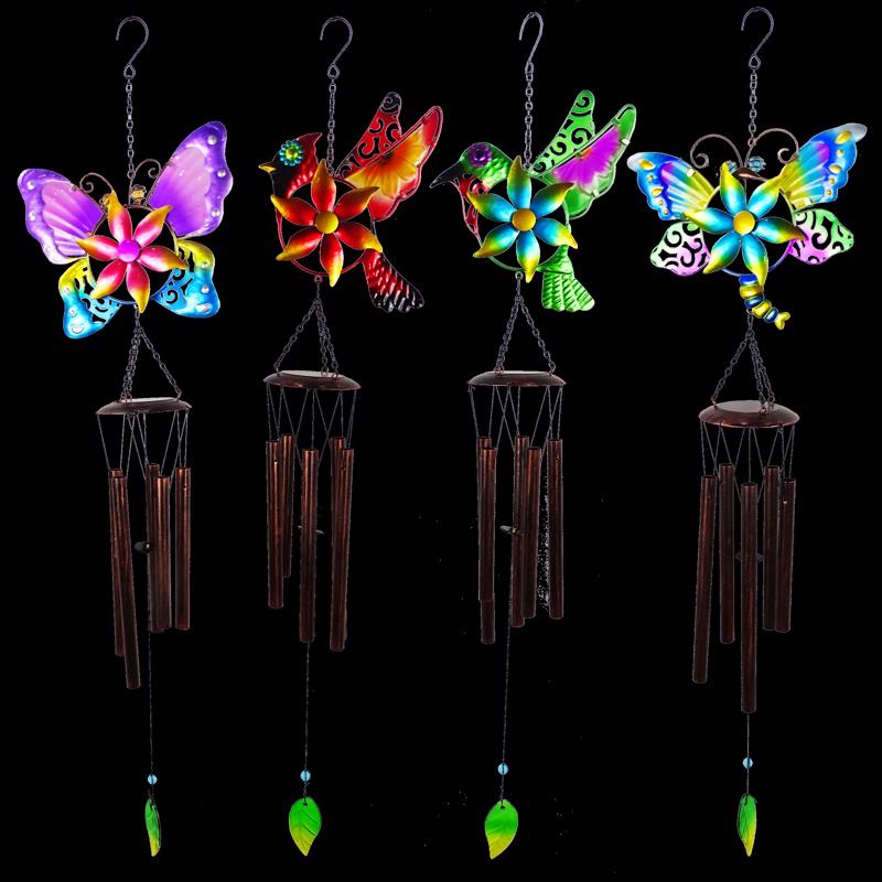 Alpine Metal/Plastic 38 in. Wind Chime