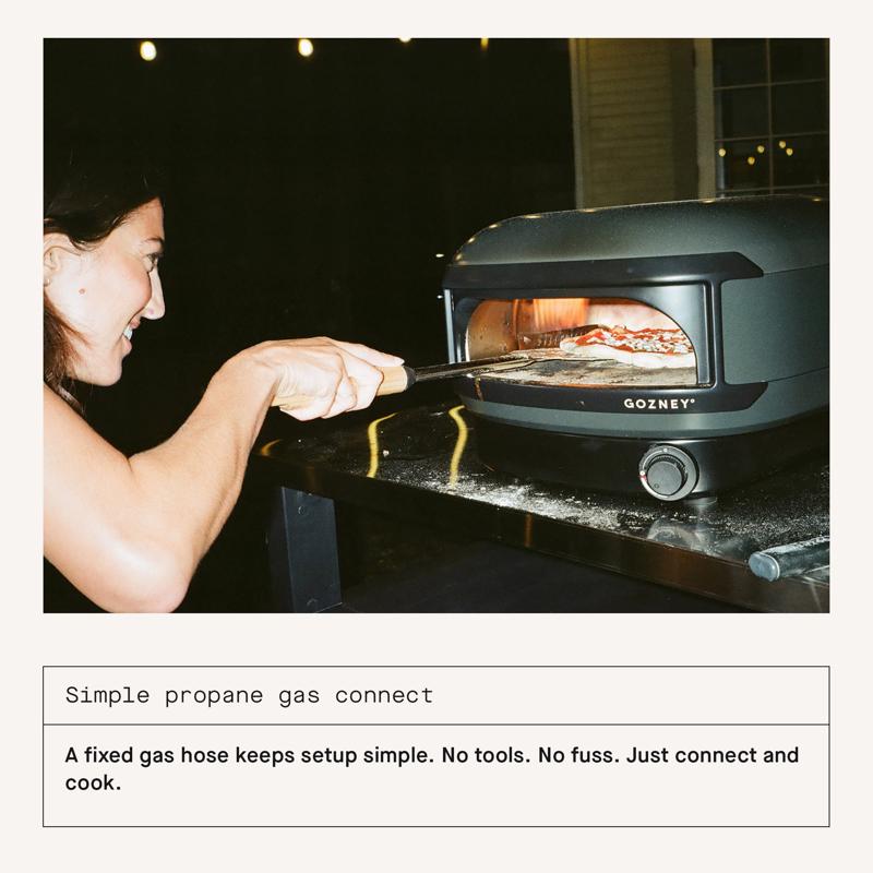 Gozney Arc Lite Liquid Propane Outdoor Pizza Oven Off-Black