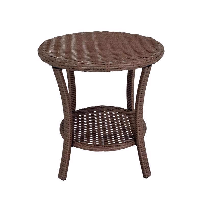Living Accents Ashton 5 pc Brown Steel Casual Chat Set Gray Cushion