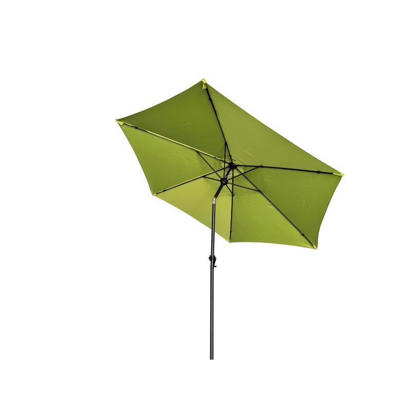 Living Accents 9 ft. Tiltable Green Market Umbrella