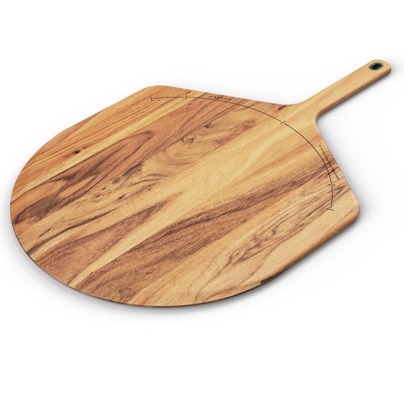 Gozney Acacia Placement Peel, Extra Large, 16", Acacia Wood Pizza Peel & Server