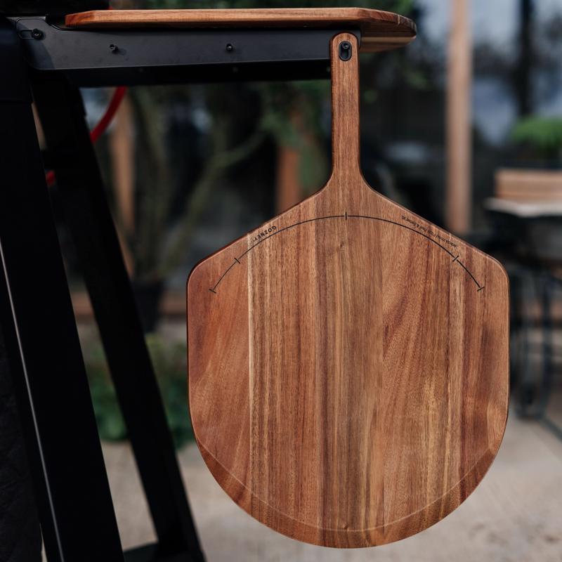 Gozney Acacia Placement Peel, Extra Large, 16", Acacia Wood Pizza Peel & Server