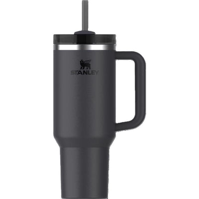 Stanley The Quencher H2.0 FlowState 40 oz Black 2.0 BPA Free Double-wall Vacuum Insulated Tumbler