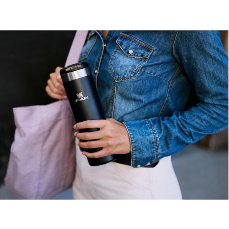Stanley Transit 20 oz Black 2.0 BPA Free Mug